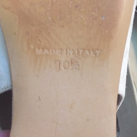 Everlane V beige suede slingback flats 10.5 - Picture 8 of 9